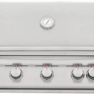 Blaze Outdoor Grill | 40-Inch Stainless Steel Propane BBQ Grill | 5 Burner Barbecue | Premium Outdoor Kitchen Grilling | Rear Infrared Burner & Grill Lights | BLZ-5LTE2-LP B07B8S9J46