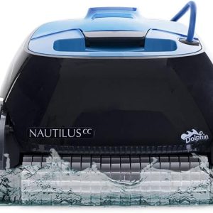 Dolphin Nautilus CC Automatic Robotic Pool Vacuum Cleaner, Wall Climbing Scrubber Brush, Top Load Filter Access, Ideal for Above/In-Ground Pools up to 33 FT in Length B01N78IVWJ