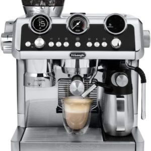 De'Longhi EC9665M La Specialista Maestro Espresso Machine, Stainless Steel, Silver,Black B0934T3P36