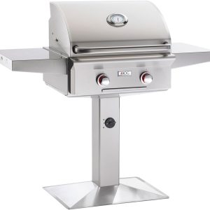 American Outdoor Grill T-Series 24 Inch Natural Gas Grill On Pedestal B00VSNGE1C