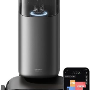 eufy Robot Vacuum Omni S1 Pro with All-in-One Station, HydroJet Robot Vacuum and Mop Combo, Eco-Clean Ozone, 8000 Pa Suction, Obstacle Avoidance, Auto Mop Washing & Drying, Self-Emptying B0CTY6VT8Y