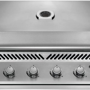 Napoleon Built-In 500 Series 32-Inch Built-In Gas Barbecue Grill Head - BI32PSS - Marine Grade Stainless Steel, Propane, 4 Main Burners, 7.5 mm Stainless Steel Grids, Dual Level Stainless Steel Sear Plates B09RV8329R