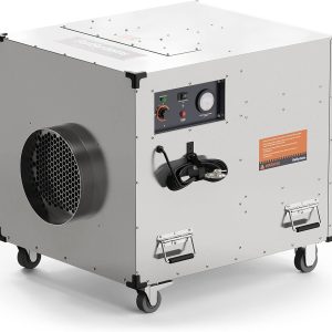 Commercial Portable HEPA Air Cleaner，Negative Machine Air Scrubber，Built UV-C Light ，Professional Water Damage Restoration for Air Scrubber | up to 2000 CFM | Stainless steel B09XF1YG1B