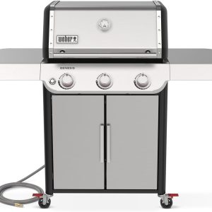 Weber Genesis S-315 Natural Gas Grill, Stainless Steel B0CPGNY5TW