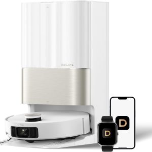 DREAME X50 Ultra White Robot Vacuum and Mop with Auto-Empty and Mop Self-Cleaning, 20,000Pa Suction, Obstacle Avoidance and 360° Navigation, Corner to Edge Deep Cleaning, Detangling Brush B0DP2KP5P8