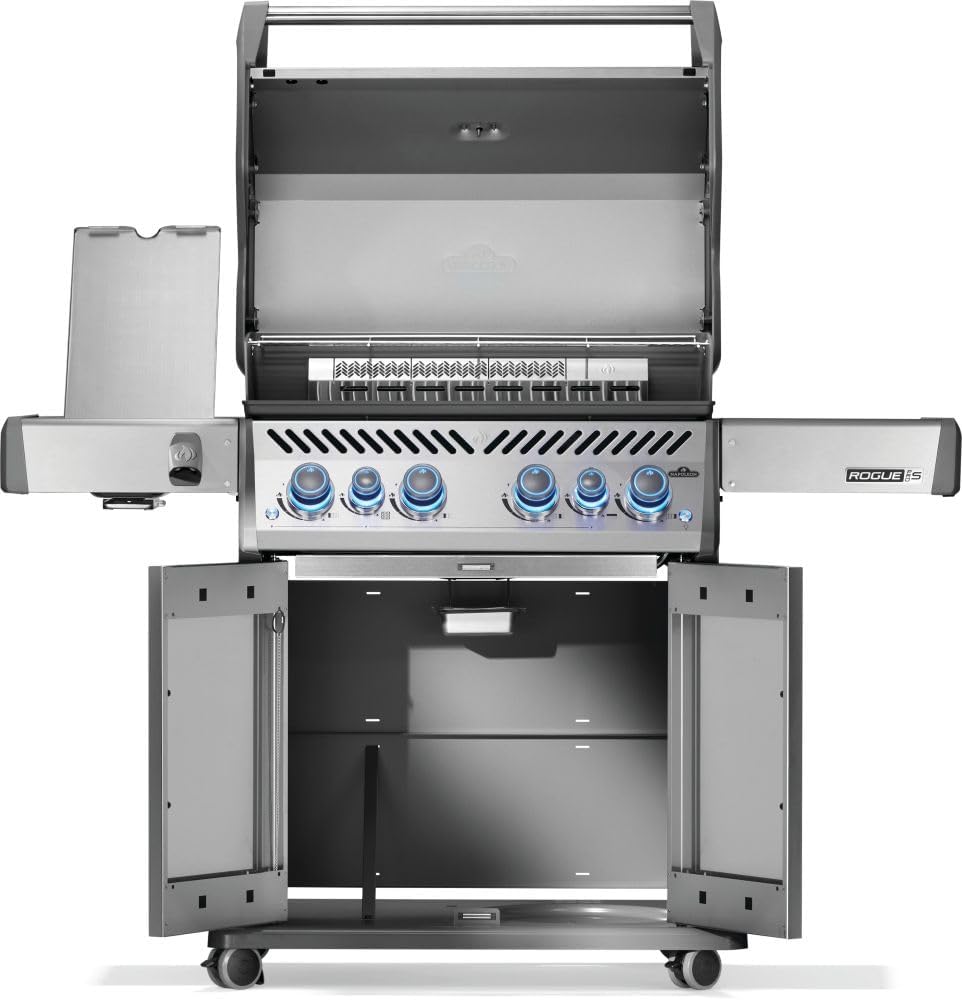 Napoleon Rogue PRO-S 525 Natural Gas Grill with Infrared Side and Rear Burners, Stainless Steel - 6 Burners B0DVM1Y7QT - Image 4