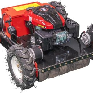 Remote Control Lawn Mower Electric Start 30° Climbing Four-Wheel Drive All Terrain Grass Cutter Yard Mower (HW-196-55JY) B0D7HWK29D