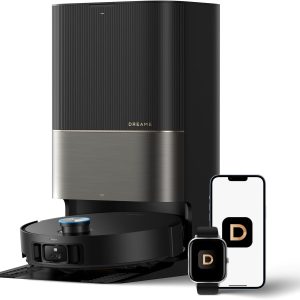 DREAME X50 Ultra Robot Vacuum and Mop with Auto-Empty and Mop Self-Cleaning, 20,000Pa Suction, Obstacle Avoidance and 360° Navigation, Corner to Edge Deep Cleaning, Detangling Brush B0DM5J52GC