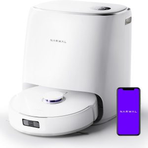 Narwal Freo X Ultra Robot Vacuum and Mop Combo, 8200Pa Robot Mop & Vacuum, Auto Mop Drying/Washing, Self-Empty, Zero-Tangling, DirtSense™, Maintenance-Free Base Station, Self-Contained Dust Processing B0CPLP422K