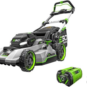 EGO Power+ Select Cut LM2156SP 21 in. 56 Volt Battery Self-Propelled Lawn Mower with 10Ah Battery and 700W Turbo Charger,Black B08YS8WQDB