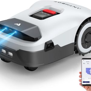 Robot Lawn Mower NO Wire - 0.9 Acre, Full Band RTK+4-Eye Vision Robotic Lawnmower, Automatic Mapping, 30 Multi-Zone Management, Accurate Obstacle Avoidance, Intelligent Anti-Theft, APP Control B0DRCJL7J7