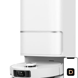 DREAME L40 Ultra Robot Vacuum with Removable & Liftable Mop, Extendable & Liftable SideBrush, 11,000Pa Suction, 149℉ Mop & Washboard Self Cleaning, Auto-Empty, Auto Refill, Voice Control B0D6VS4SLX