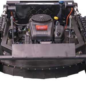 Lawn Mower, Remote Control Lawn Mower, Small Crawler Oil-Electric Hybrid Four-Wheel Drive Lawn Mowing and Weed Whacker, All Terrain Grass Cutter Yard Mower, 65° Climbing (SKD-608-90) B0D9VRNK2H