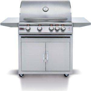 Blaze Premium LTE 32-Inch 4-Burner Propane Gas Grill With Rear Infrared Burner & Grill Lights - BLZ-4LTE2-LP B099W46H7J