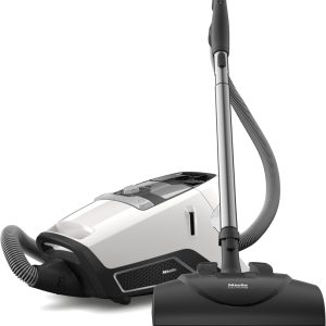 Miele Blizzard CX1 Cat & Dog Bagless Canister Vacuum, Lotus White - Pet Hair, Portable B079P7FQPM