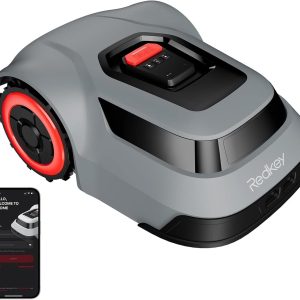 MGC500 Robot Lawn Mower with 393ft Boundary Wires for 0.12 Acre (1/8 Acre), 45° Slope, 70Mins Runtime, Auto Recharge, Automatic Robotic Lawn Mower w/Precise Location & Breakpoint Detection B0DRYNJ3VC