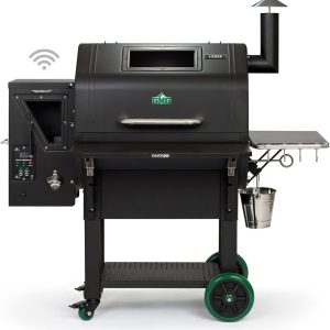 Pellethead Green Mountain Grills Ledge Prime Plus WiFi Pellet Grill, Black B0B4TFH6FZ