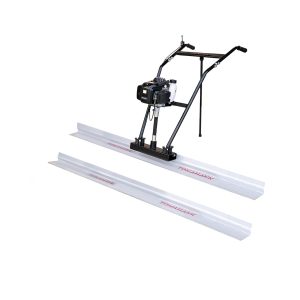 TOMAHAWK Power Screed Concrete Finishing Vibra Tool with 14 ft & 12 ft Boards Bull Float Finisher Set B0855RCDDN