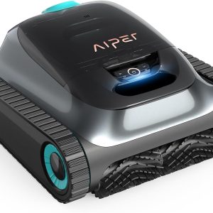 AIPER Scuba S1 Cordless Robotic Cleaner, Smart Navigation for Inground Pools up to 1,600 Sq.ft, Wall and Waterline Cleaning Vacuum B0CNPYK5YB