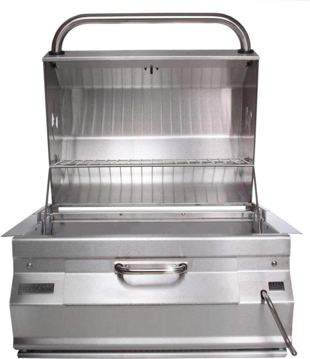 FireMagic 24" Built-in Stainless Steel Charcoal Grill B0002YXTGG - Image 4