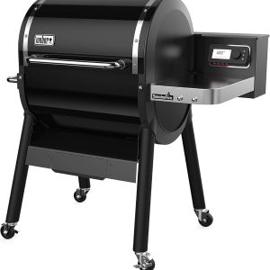 Weber SmokeFire EX4 Wood Fired Pellet Grill, Black, 2nd Generation B08H8WNYXN