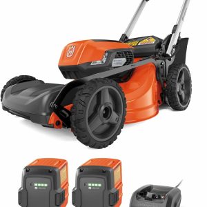 Husqvarna Lawn Xpert LE-322R Battery Powered Self Propelled Lawn Mower with Brushless Motor, Electric Lawn Mower for Small Yards (1/4-1/2 Acre), 40V Lithium-Ion Battery and Charger Included B0C2Z9P315