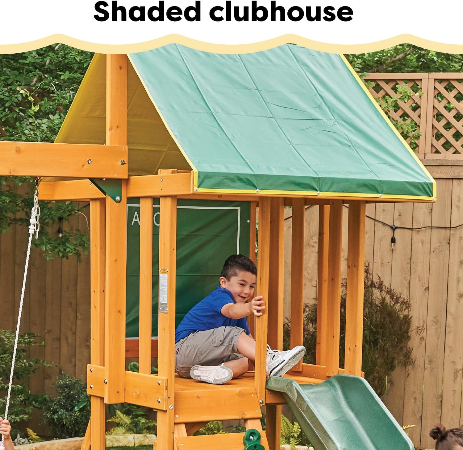 KidKraft Appleton Wooden Swing Set - Image 10