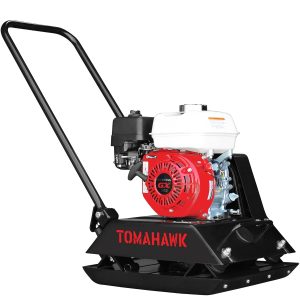 Tomahawk 5.5 HP Honda Vibratory Plate Compactor Tamper for Ground, Gravel, Dirt, Asphalt, Compaction GX160 Engine B07B4PYHKX