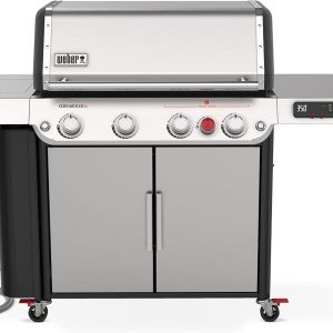 Weber Genesis SPX-435 Premium Smart Gas Grill, Natural Gas, Stainless Steel B09MV2S879