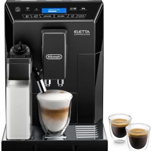 De'Longhi ECAM 44.660.B – Superautomatic Coffee Machine (15 Bars, LED Panel, Automatic Cappuccino LatteCrema, Automatic Cleaning) Black B00I6E7CWG