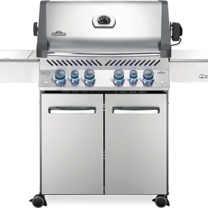 Napoleon P500RSIBNSS-3 Prestige 500 RSIB Natural Gas Grill, sq. in + Infrared Side and Rear Burner, Stainless Steel B07MPNLK1P