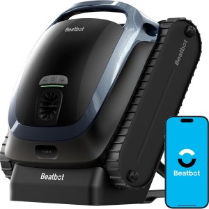 Beatbot AquaSense 2 Cordless Robotic Pool Vacuum Cleaner, Smart Surface Parking, Double-Pass Waterline Scrubbing, Cleans Floor, Walls, and Waterline, Above & In-Ground Pools up to 3,230 sq.ft - Blue B0DNSBGB5P