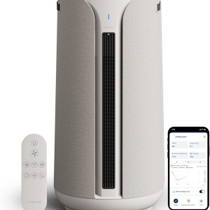 BLUEAIR ComfortPure Most Powerful 3-in-1 Cooling, Heating, Air Purifier – HEPASilent Cleaner for Home, Pets, Allergies, Dust, Odor, covers 1689 sqft in 1 Hour – All season comfort for large rooms B08KQJ39LF