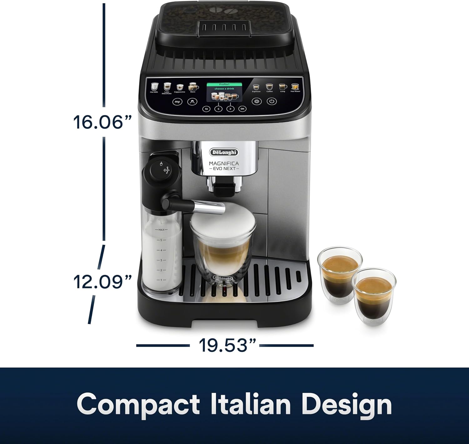 De'Longhi Magnifica Evo Next Fully Automatic Espresso Machine B0DT2SBX2S - Image 7
