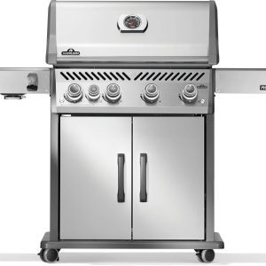 Napoleon Rogue PRO 525 Propane Gas Grill with Infrared Side Burner, Stainless Steel - 5 Burners B0DVM2RSQ5