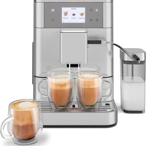 71ZCzsgBjZL._AC_SL1500_.jpg KitchenAid Fully Automatic Espresso Machine KF7 with Milk Attachment, KES8557SX, Stainless Steel B0CTD1SWJ3