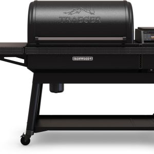 Traeger Ironwood XL Wood Pellet Smoker Grill, 924 Sq In Cooking Area, WiFIRE Smart Temperature Control, Up to 500 Degrees, Super Smoke Mode, 6 in 1 Outdoor BBQ Electric Smoker and Grill B0B9ZZ2BGW