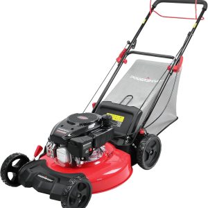 PowerSmart Self Propelled Gas Lawn Mower, 21-Inch 170cc OHV Engine RWD Single-Speed 3-in-1 with Bagging B09Q5GPD75