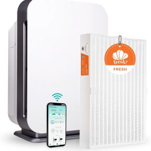 Alen Air Purifier BreatheSmart 75i HEPA with Fresh Filter + Carbon for Large Rooms up to 2600 Sq. Ft - Perfect for Living Room & Kitchen - Captures Allergens, Dust, & Mold + Household Odors & Smoke B07FWSZL24