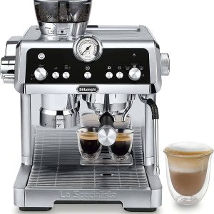 De'Longhi EC9355M La Specialista Prestigio Espresso Machine , 1.3L, Stainless Steel,Silver B0934BNSXX