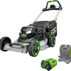 EGO POWER+ Electric Lawn Mower, Self-Propelled Cordless with 22" Aluminum Deck, Select Cut and Touch Drive, Includes 56V 10.0Ah Battery and Charger - LM2206SP B0CQZJWRP1