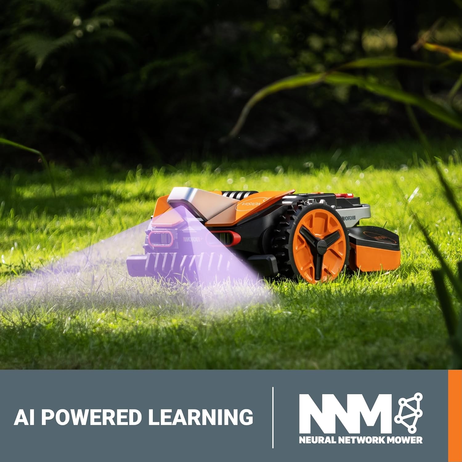 WORX Landroid Vision Robotic Lawn Mower, Wire Free Robot Mower with Active Obstacle Avoidance, WiFi & Bluetooth Connection, APP Control, 1 Acre, WR235 B0D5XLMWQ3 - Image 4