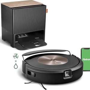 iRobot Roomba Combo j9+ Self-Emptying & Auto-Fill Robot Vacuum & Mop – Multi-Functional Base Refills Bin and Empties Itself, Vacuums and Mops Without Needing to Avoid Carpets, Avoids Obstacles​ B0C415HQPX
