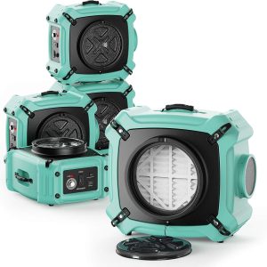 ALORAIR PureAiro HEPA Max 770 Air Scrubber, 3-Stage Filtration System, 10-Year Warranty, GFCI Outlet, Negative Air Machine, Air Cleaner for Water Damage Restoration, 550 CFM (Pack of 5) B08R5LR7G8