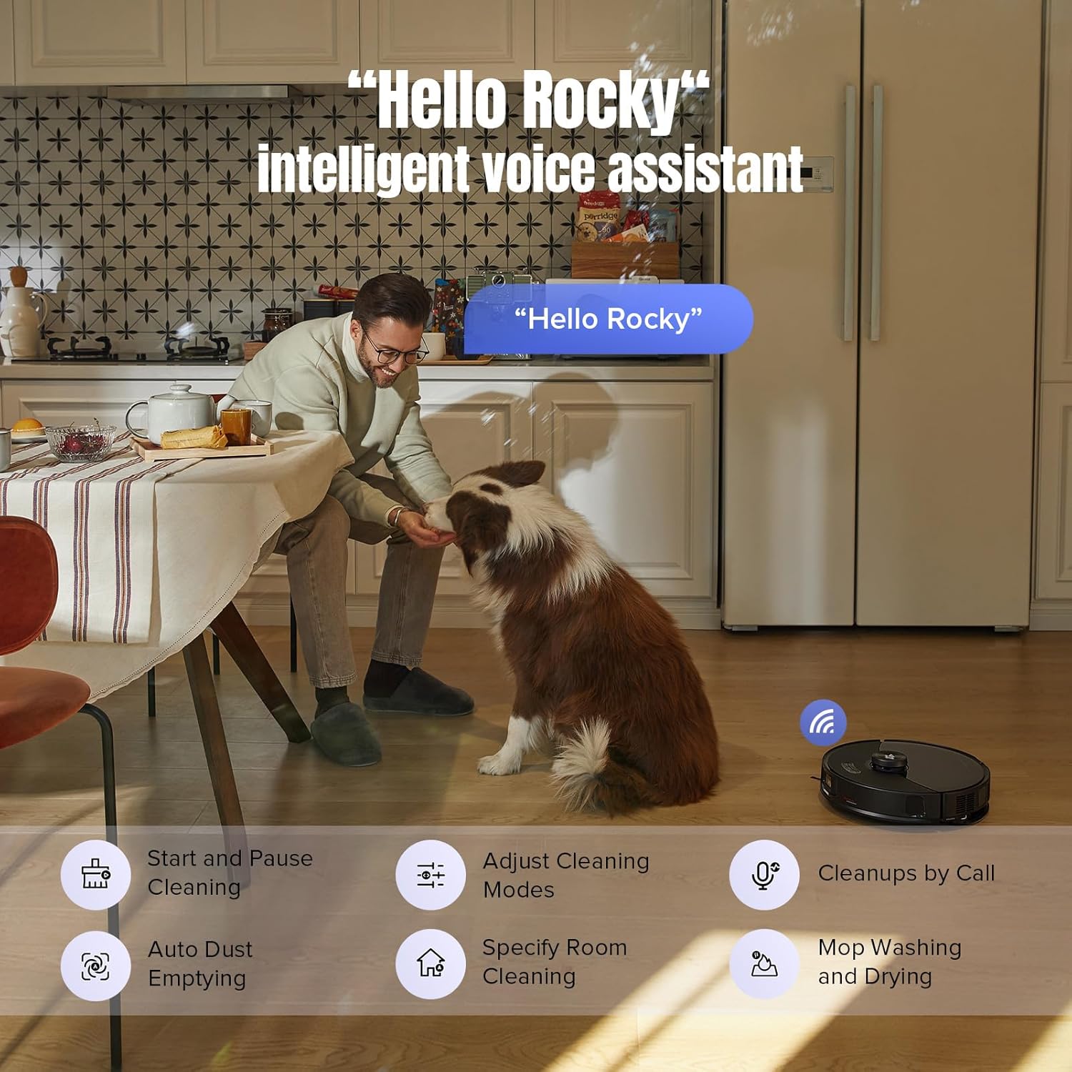 roborock S8 MaxV Ultra Robot Vacuum & Sonic Mop, 10000 Pa Suction, Corner to Edge Deep Cleaning, Hot Air Self-Drying, Auto Empty & Refill, Detergent Dispenser, Obstacle Avoidance, Black B0CQLPNB2X - Image 7