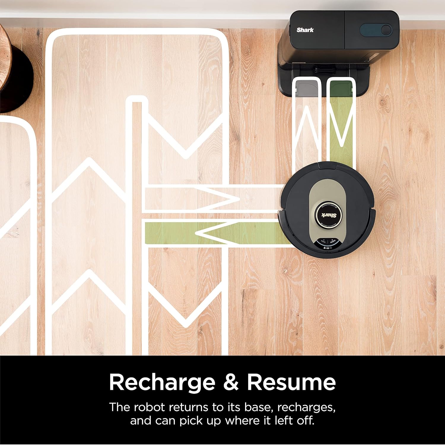 Shark AV2501AE AI Robot Vacuum with XL HEPA Self-Empty Base, Bagless, 60-Day Capacity, LIDAR Navigation, Perfect for Pet Hair, Compatible with Alexa, Wi-Fi Connected, Carpet & Hard Floor, Black B08QZVSC8D - Image 9