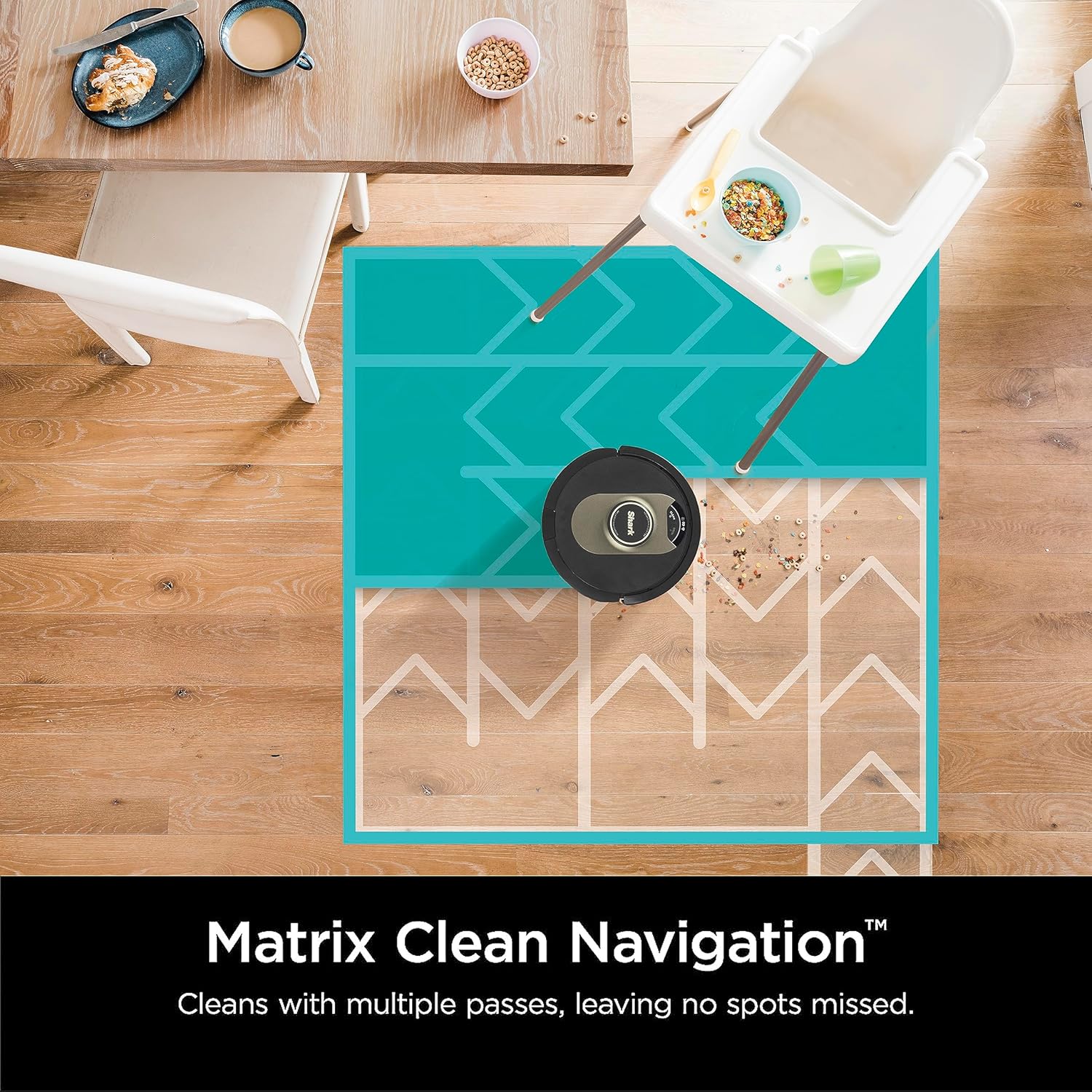 Shark AV2501AE AI Robot Vacuum with XL HEPA Self-Empty Base, Bagless, 60-Day Capacity, LIDAR Navigation, Perfect for Pet Hair, Compatible with Alexa, Wi-Fi Connected, Carpet & Hard Floor, Black B08QZVSC8D - Image 8